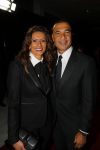 Amsterdam 15 december 2015
Sportgala/ sportverkiezing sportman en sportvrouw van het jaar in de Rai.
Ruud Gullit met zijn vriendin Karin