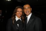 Amsterdam 15 december 2015
Sportgala/ sportverkiezing sportman en sportvrouw van het jaar in de Rai.
Ruud Gullit met zijn vriendin Karin