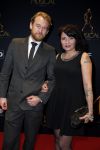 Utrecht 6 januari 2016
Uitreiking musical awards in het beatrixtheater. Sanne Kraaijkamp met vriend