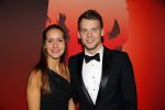 Amsterdam 15 december 2015
Sportgala/ sportverkiezing sportman en sportvrouw van het jaar in de Rai. Sebastiaan Verschuren  met vriendin