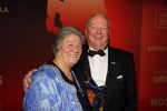Amsterdam 15 december 2015
Sportgala/ sportverkiezing sportman en sportvrouw van het jaar in de Rai. Ronnie Tober en Sjoukje Dijkstra