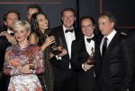 Utrecht 6 januari 2016
Uitreiking musical awards in het beatrixtheater. Fred Boot Robin de Levita Edwin de Vries en Albert Verlinde en Romy Monteiro