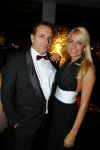 Amsterdam 10 december 2015
Openingsavond VIP van de luxury fair in de RAI.
Sophia de Boer met man  Eric Kwant