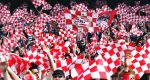 Rotterdam, 9 Mei 2013 KNVB bekerfinale AZ-PSV. Eindstand 2-1. Volop sfeer in het uitvak met de PSV supporters.