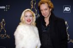 Utrecht 6 januari 2016
Uitreiking musical awards in het beatrixtheater.
 Sven Ratzke met vriendin