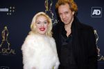 Utrecht 6 januari 2016
Uitreiking musical awards in het beatrixtheater.
 Sven Ratzke met vriendin