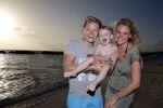 Curacao 31 december 2015
Thomas Berge met Myrthe Milius en hun zoon Jack op Curacao.