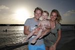 Curacao 31 december 2015
Thomas Berge met Myrthe Milius en hun zoon Jack op Curacao.