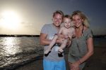 Curacao 31 december 2015
Thomas Berge met Myrthe Milius en hun zoon Jack op Curacao.