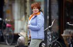 Amsterdam 15 januari 2016  
Yvonne Brandsteder op de cornelis schuytstraat