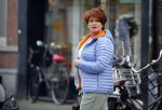 Amsterdam 15 januari 2016  
Yvonne Brandsteder op de cornelis schuytstraat