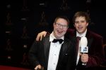 Utrecht 6 januari 2016
Uitreiking musical awards in het beatrixtheater.
presentatoren met syndroom v Down