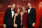 Amsterdam 21 december 2016
Sportman en sportvrouw van het jaar verkiezing tijdens het sportgala in de RAI.
Alexander Brouwer en Robert Meeuwsen (R) met partners