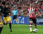 Eindhoven, 13 September 2016
PSV-Atletico Madrid, eindstand 0-1 
Eerste wedstrijd voorronde CL Seizoen 2016-2017
Bart Ramselaar en Antoine Griezmann