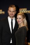 Amsterdam 19 december 2016 
Premiere onze Jongens in Tuschinski. Jim  Bakkum met zijn vrouw Bettina Holwerda