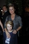 Amsterdam 22 december 2016
Premiere wereld kerstcircus in Carre. Bridget Maasland met zoon Mees en vrienden