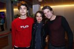 Amsterdam 20 december 2016 
Premiere Watskeburt in de meervaart. daniel Boissevain met vrouw en zoon
