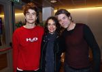 Amsterdam 20 december 2016 
Premiere Watskeburt in de meervaart. daniel Boissevain met vrouw en zoon