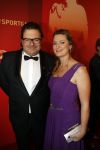 Amsterdam 21 december 2016
Sportman en sportvrouw van het jaar verkiezing tijdens het sportgala in de RAI.
Danny Nelissen met partner Rachel