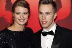 Amsterdam 21 december 2016
Sportman en sportvrouw van het jaar verkiezing tijdens het sportgala in de RAI. Daphne Schippers met vriend Nicky Romero