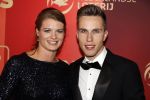 Amsterdam 21 december 2016
Sportman en sportvrouw van het jaar verkiezing tijdens het sportgala in de RAI. Daphne Schippers met vriend Nicky Romero