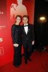 Amsterdam 21 december 2016
Sportman en sportvrouw van het jaar verkiezing tijdens het sportgala in de RAI. Daphne Schippers met vriend Nicky Romero