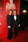 Amsterdam 21 december 2016
Sportman en sportvrouw van het jaar verkiezing tijdens het sportgala in de RAI. Daphne Schippers met vriend Nicky Romero