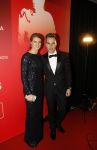 Amsterdam 21 december 2016
Sportman en sportvrouw van het jaar verkiezing tijdens het sportgala in de RAI. Daphne Schippers met vriend Nicky Romero