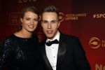 Amsterdam 21 december 2016
Sportman en sportvrouw van het jaar verkiezing tijdens het sportgala in de RAI. Daphne Schippers met vriend Nicky Romero