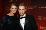 Amsterdam 21 december 2016
Sportman en sportvrouw van het jaar verkiezing tijdens het sportgala in de RAI. Daphne Schippers met vriend Nicky Romero