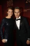 Amsterdam 21 december 2016
Sportman en sportvrouw van het jaar verkiezing tijdens het sportgala in de RAI. Daphne Schippers met vriend Nicky Romero