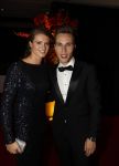 Amsterdam 21 december 2016
Sportman en sportvrouw van het jaar verkiezing tijdens het sportgala in de RAI. Daphne Schippers met vriend Nicky Romero