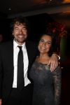 Amsterdam 21 december 2016
Sportman en sportvrouw van het jaar verkiezing tijdens het sportgala in de RAI. Dione de Graaff met partner