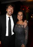 Amsterdam 21 december 2016
Sportman en sportvrouw van het jaar verkiezing tijdens het sportgala in de RAI. Dione de Graaff met partner
