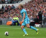 Eindhoven, 18 September 2016 PSV-Feyenoord, eindstand 0-1 Kompetitie Seizoen 2016-2017.
