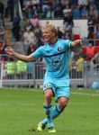 Eindhoven, 18 September 2016 PSV-Feyenoord, eindstand 0-1 Kompetitie Seizoen 2016-2017.