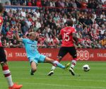 Eindhoven, 18 September 2016 PSV-Feyenoord, eindstand 0-1 Kompetitie Seizoen 2016-2017.