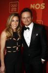Amsterdam 21 december 2016
Sportman en sportvrouw van het jaar verkiezing tijdens het sportgala in de RAI. Ellen Hoog met haar verloofde Kelvin de Lang