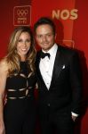 Amsterdam 21 december 2016
Sportman en sportvrouw van het jaar verkiezing tijdens het sportgala in de RAI. Ellen Hoog met haar verloofde Kelvin de Lang