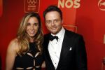 Amsterdam 21 december 2016
Sportman en sportvrouw van het jaar verkiezing tijdens het sportgala in de RAI. Ellen Hoog met haar verloofde Kelvin de Lang
