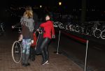 Amsterdam 22 december 2016
Premiere wereld kerstcircus in Carre. Ellen ten Damme wordt gekust door ex vriend Robin Berlijn.