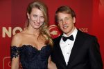 Amsterdam 21 december 2016
Sportman en sportvrouw van het jaar verkiezing tijdens het sportgala in de RAI.
Epke Zonderland met zijn vrouw Linda Steen