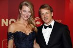 Amsterdam 21 december 2016
Sportman en sportvrouw van het jaar verkiezing tijdens het sportgala in de RAI.
Epke Zonderland met zijn vrouw Linda Steen