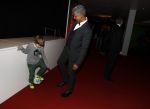 Amsterdam 21 december 2016
Sportman en sportvrouw van het jaar verkiezing tijdens het sportgala in de RAI. Frank Rijkaard met een jong voetballertje van ajax en met zijn vrouw stephanie