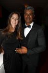 Amsterdam 21 december 2016
Sportman en sportvrouw van het jaar verkiezing tijdens het sportgala in de RAI. Frank Rijkaard met een jong voetballertje van ajax en met zijn vrouw stephanie