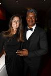 Amsterdam 21 december 2016
Sportman en sportvrouw van het jaar verkiezing tijdens het sportgala in de RAI. Frank Rijkaard met een jong voetballertje van ajax en met zijn vrouw stephanie