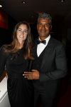 Amsterdam 21 december 2016
Sportman en sportvrouw van het jaar verkiezing tijdens het sportgala in de RAI. Frank Rijkaard met een jong voetballertje van ajax en met zijn vrouw stephanie