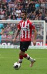 Eindhoven, 18 September 2016 PSV-Feyenoord, eindstand 0-1 Kompetitie Seizoen 2016-2017.
Gaston Pereiro