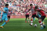 Eindhoven, 18 September 2016 PSV-Feyenoord, eindstand 0-1 Kompetitie Seizoen 2016-2017.
Gaston Pereiro