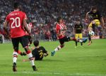 Eindhoven, 13 September 2016
PSV-Atletico Madrid, eindstand 0-1 
Eerste wedstrijd voorronde CL Seizoen 2016-2017
Hector Moreno en Saul Niguez scoort 0-1